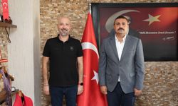 Başkan Arıkan İlçe Tarım ve Orman Müdürü Ünal ile bir araya geldi