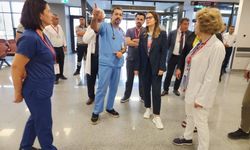 Aydın Şehir Hastanesi’nin yeni başhekimi denetime çıktı