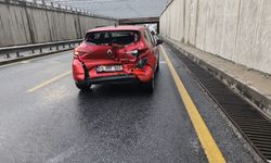 Aydın’da yağmur yağdı, trafik kazası oldu