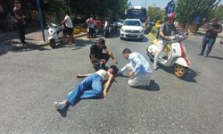 Aydın’da kadın sürücü metrelerce sürüklendi