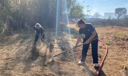 Aydın’da yangın çıktı, ekipler ve vatandaşlar seferber oldu