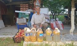 Dibe düşen elmalar ziyan olmuyor, doğal sirke oluyor