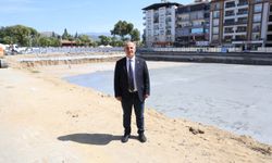 İncirliova’daki meydan projesi sürüyor