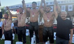 Kula Er Meydanı’nda Başpehlivan Feyzullah Aktürk