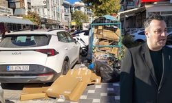 Kuşadası çöp içinde