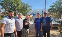 Mahalleli seferber oldu, komşularının yardımına koştu