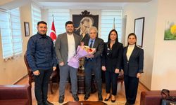 Başkan Berberoğlu ve CHP heyetinden Kaymakam İbrahim Keklik’e ziyaret