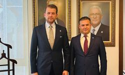 Başkan Behçet Alp İYİ Parti Genel Sekreteri Özel ile bir araya geldi