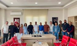 Başkan Behçet Alp ve İYİ Parti heyetinden İbrahim Kargın ve yönetimine hayırlı olsun ziyareti