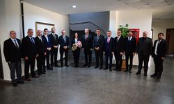 Başkan Çerçioğlu’na Nazilli Ticaret Odası’ndan ziyaret