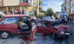 Aydın’da direğe çarptı, iki kişi hastaneye kaldırıldı