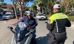 Nazilli’de trafik ekipleri düğmeye bastı.. Motosikletliler tek tek durduruldu