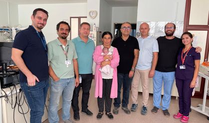 Aydın’da mucize gibi ameliyat.. 1.8 kilo bebeğe kalp ameliyatı