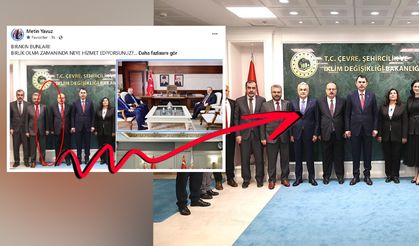 AK Partili Metin Yavuz, Mustafa Savaş’ı fotoğraftan çıkardı