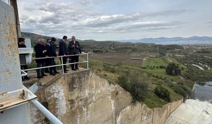 Baraj kapakları açıldı