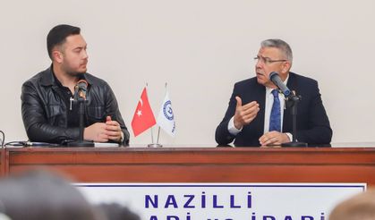 Başkan Güler, gençlerle tecrübelerini paylaştı