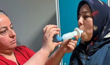 Nazilli’de vatandaşlara test yapılıyor