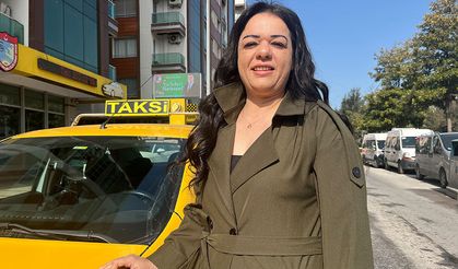 Takside direksiyon sallamaya başladı