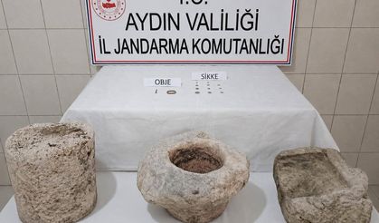 Aydın’da tarihi eser operasyonu