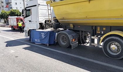 Tırın altında kalan şahıs hayatını kaybetti
