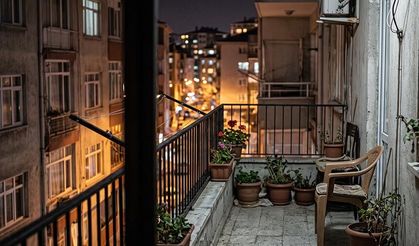 Aydın’da balkonda basıldılar