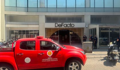 DeFacto mağazasında panik anları