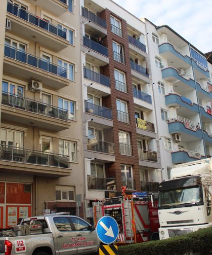 Aydın’da panik anları, yangın çıktı