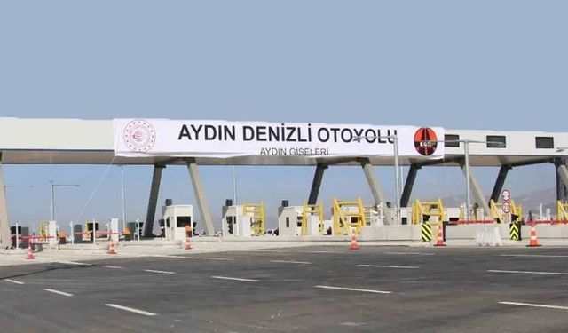 Aydın-Denizli Otoyolu’nu kullanacaklar dikkat