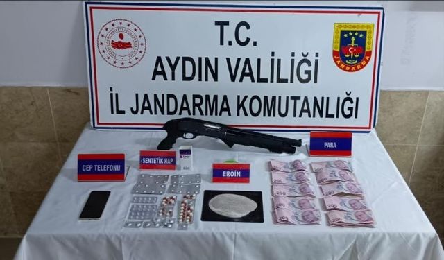 Aydın Nazilli’de uyuşturucu operasyonu