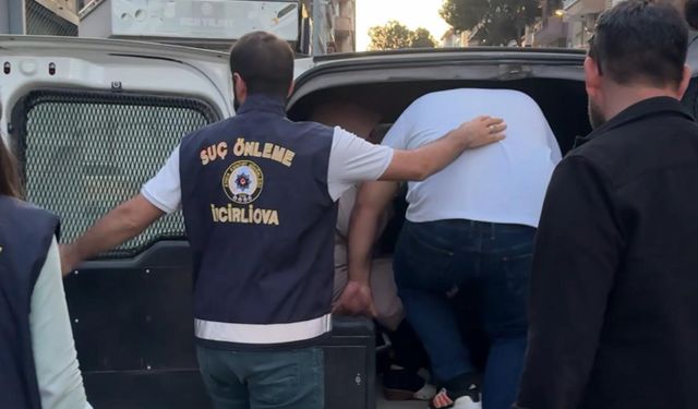 Aydın’da eşiyle beraber gözaltına alındı