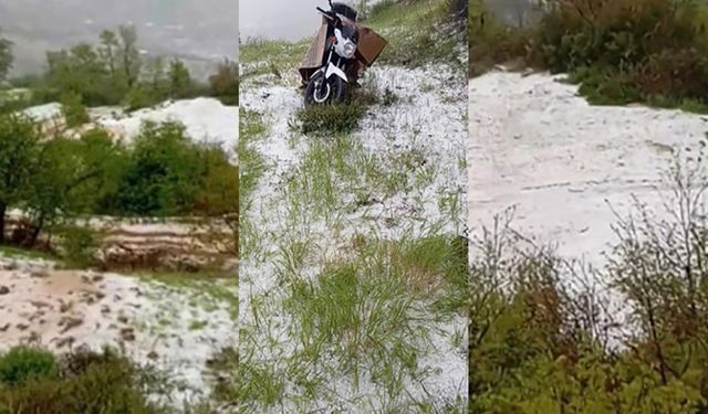 Yaz geldi derken, Ege beyaza büründü