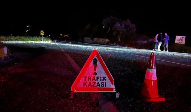 Muğla’da feci kaza.. Çarpıp kaçtı