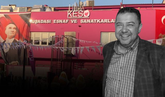 Kuşadası’nda Ahmet Çalım adaylığını açıkladı, esnaf tepki gösterdi