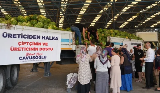 Alın teri ziyan olmadı, sofralara ulaştı