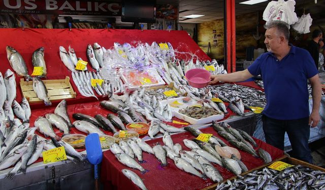 Balık tezgahları doldu, fiyatlar cep yakıyor