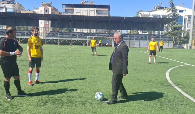 Aydın’da imamlar futbol turnuvası düzenledi