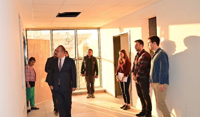 Aydın’da dev tesiste çalışmalar devam ediyor