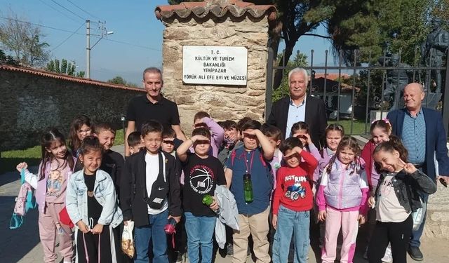 Aydın’da ilkokul talebeleri Yörük Ali Efe’yi unutmadı