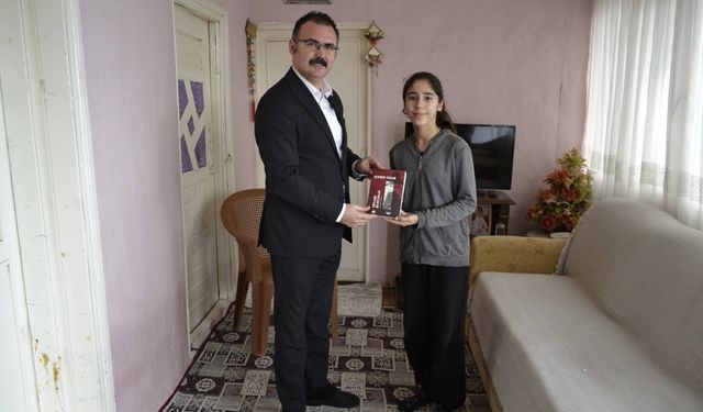 Aydın’da öğrencilere kaymakam ziyareti