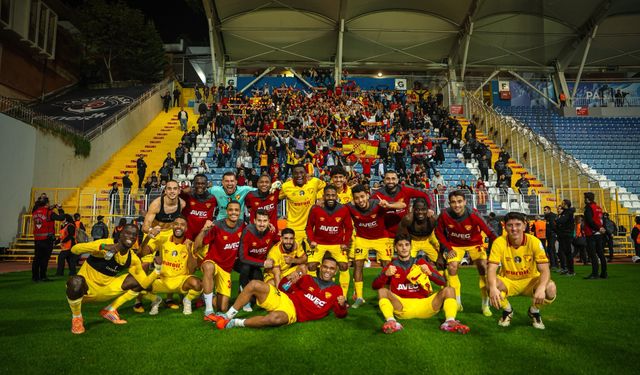 Göztepe 4 maç sonra deplasmanda galip