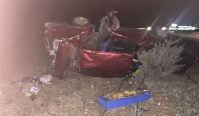 Tofaş takla attı, sürücü vefat etti