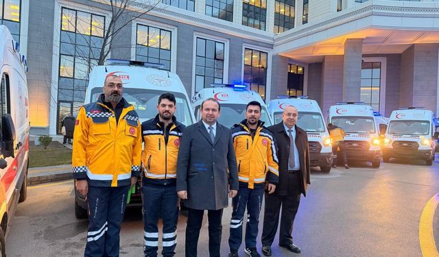 Aydın’a hayırlı olsun, yeni ambulanslar yolda