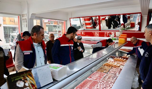 Aydın’da kasap denetimi