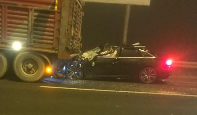 Korkunç kazada 4 kişi hayatını kaybetti