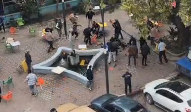 Ortalık fena karıştı, birbirlerine girdiler