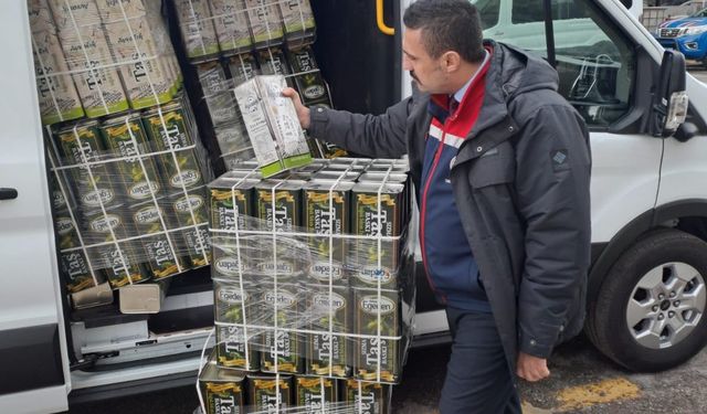 Aydın Köşk’te 3 ton sahte zeytinyağı yakalandı