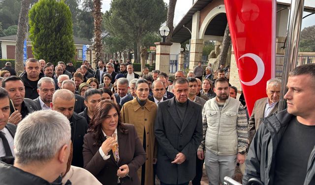 Çerçioğlu’nun ziyaretinde sadece AK Parti yöneticileri yer aldı