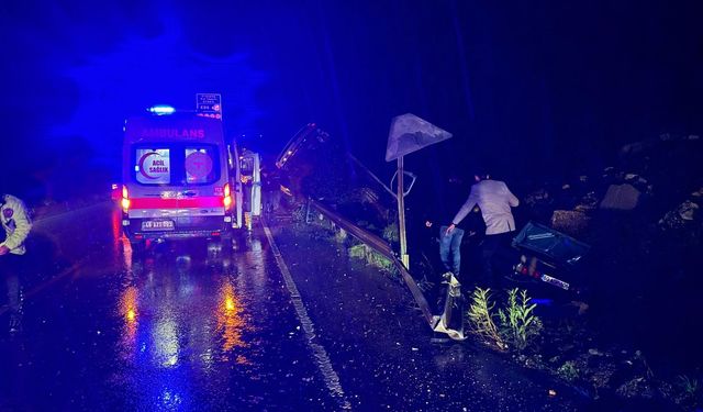 Karayolu savaş alanına döndü