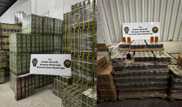 Aydın'da sahte gıda operasyonu.. Bal, nar ekşisi, pekmez, zeytinyağı!