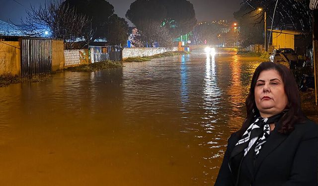 Aydın’ın dört bir yanında aynı manzara.. Koçarlı da sular altında